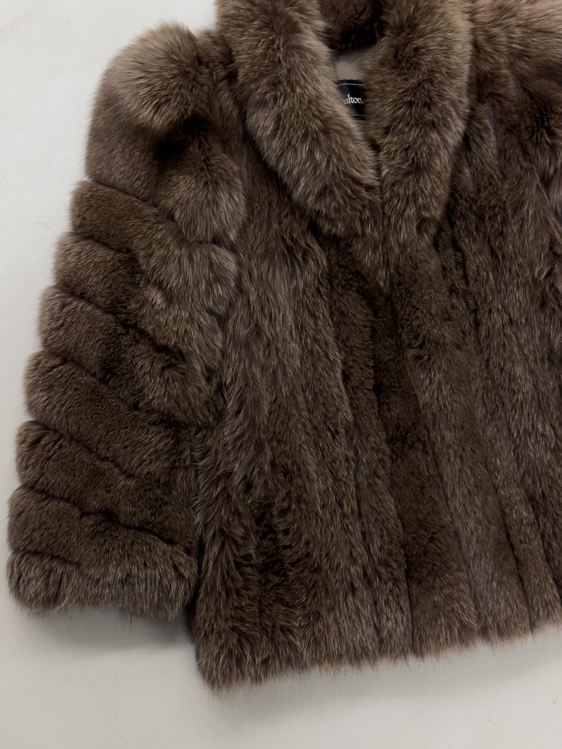 사가 폭스 퍼 자켓 상품이미지4