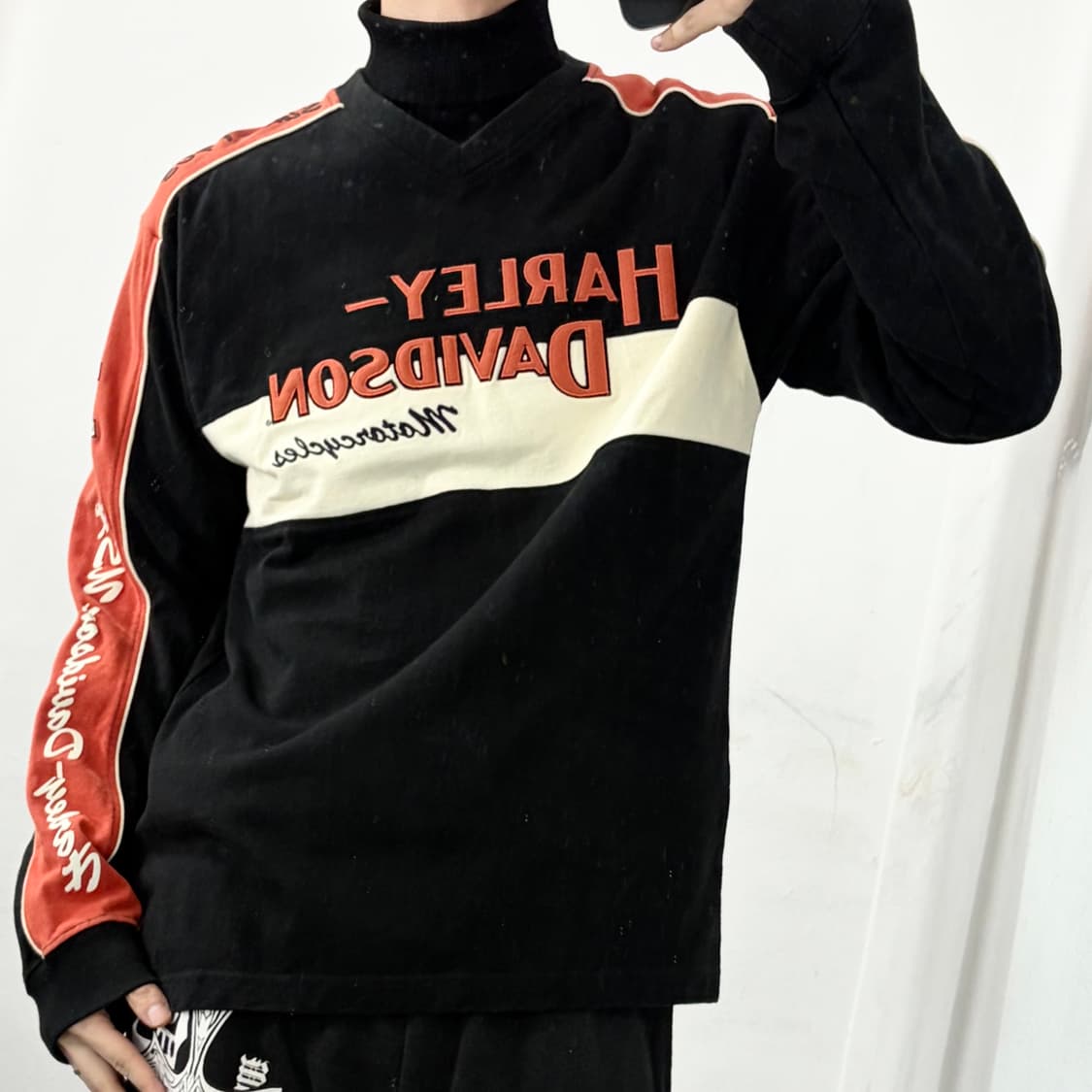 할리데이비슨 레이싱 맨투맨 상품이미지1