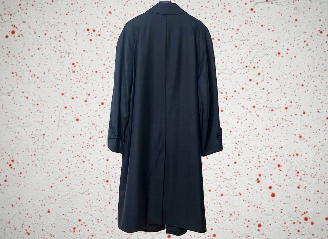 London Fog 90's 런던포그 순모 체크 나그랑코트 상품이미지2