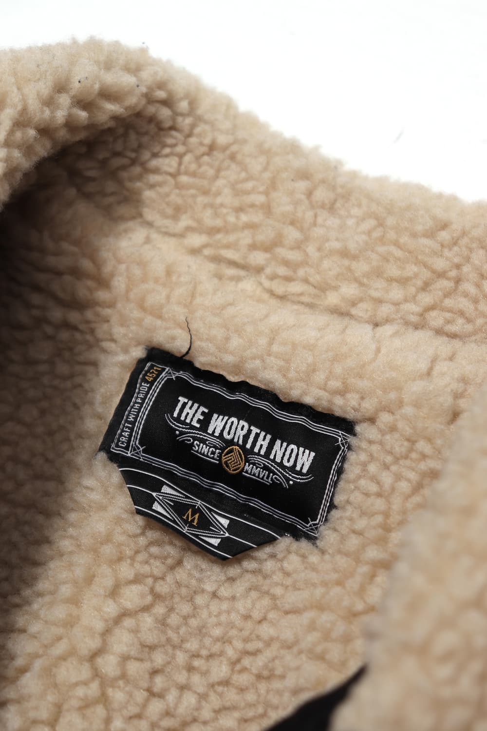 THE WORTH NOW TWN 헤비웜 양털 트러커 재킷 size M 상품이미지5