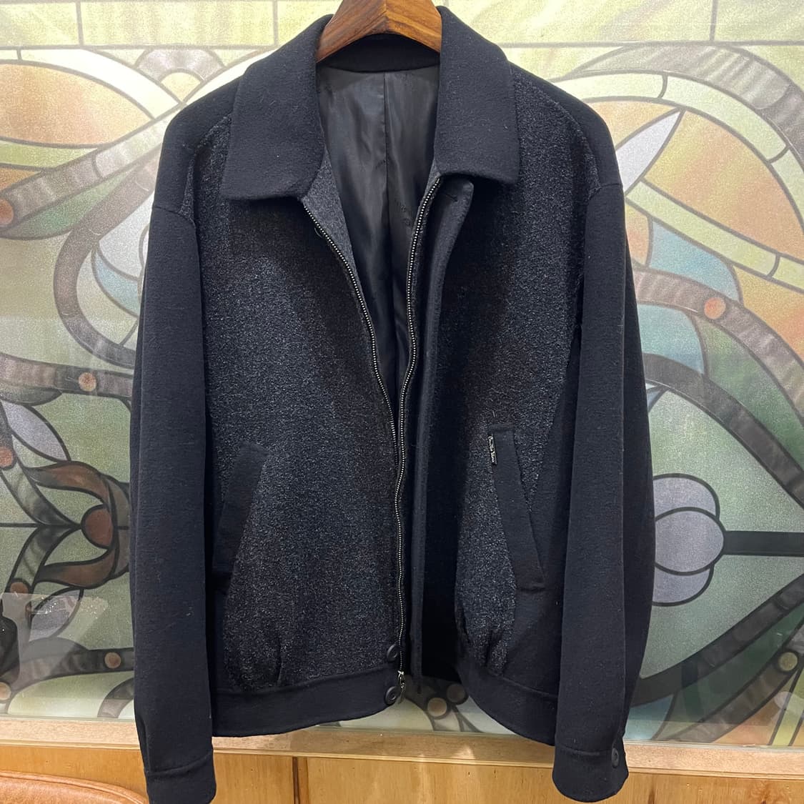 90's Vintage 울 블루종 상품이미지2