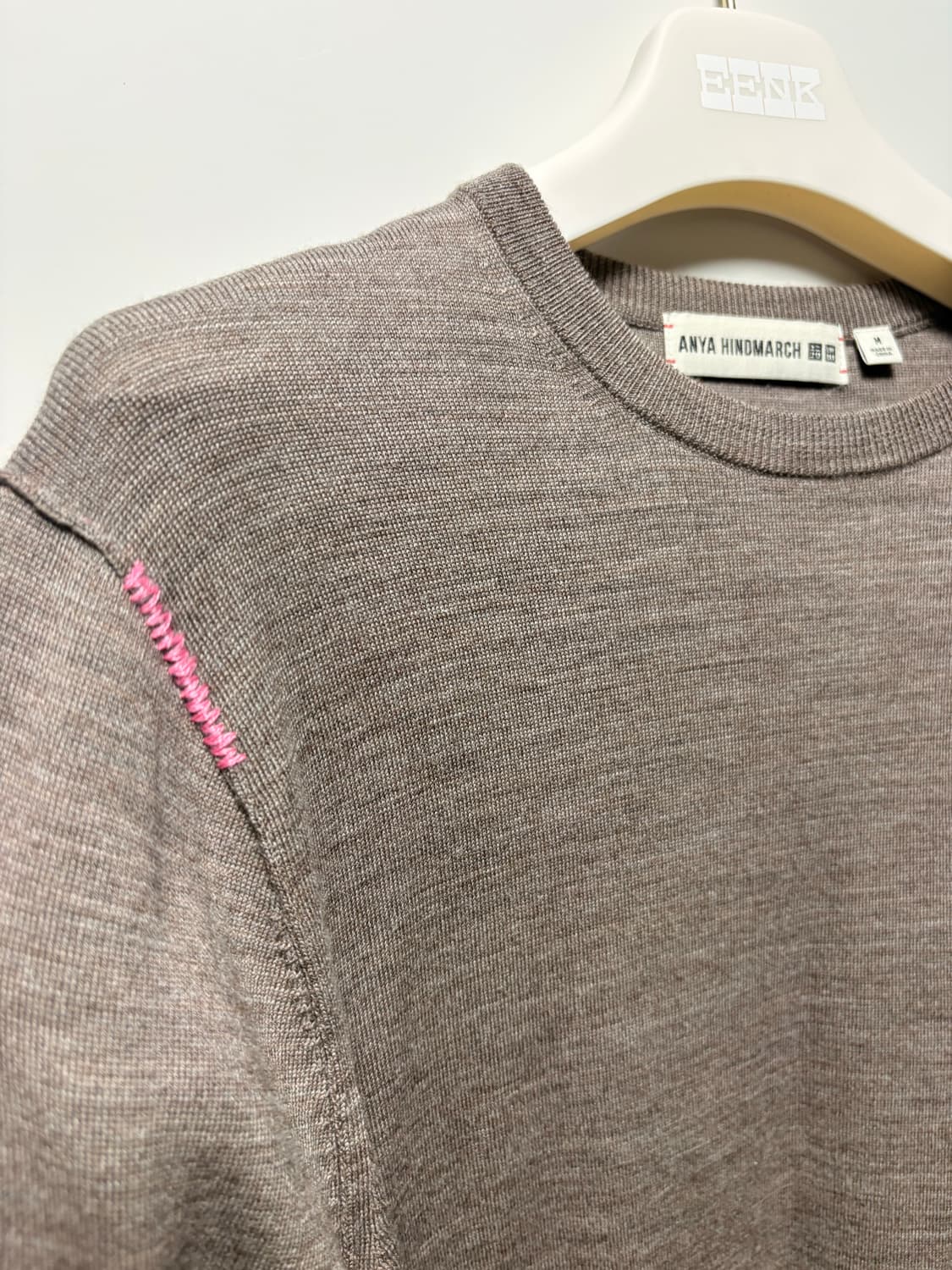 유니클로 X 안야힌드마치 니트 M사이즈 상품이미지3