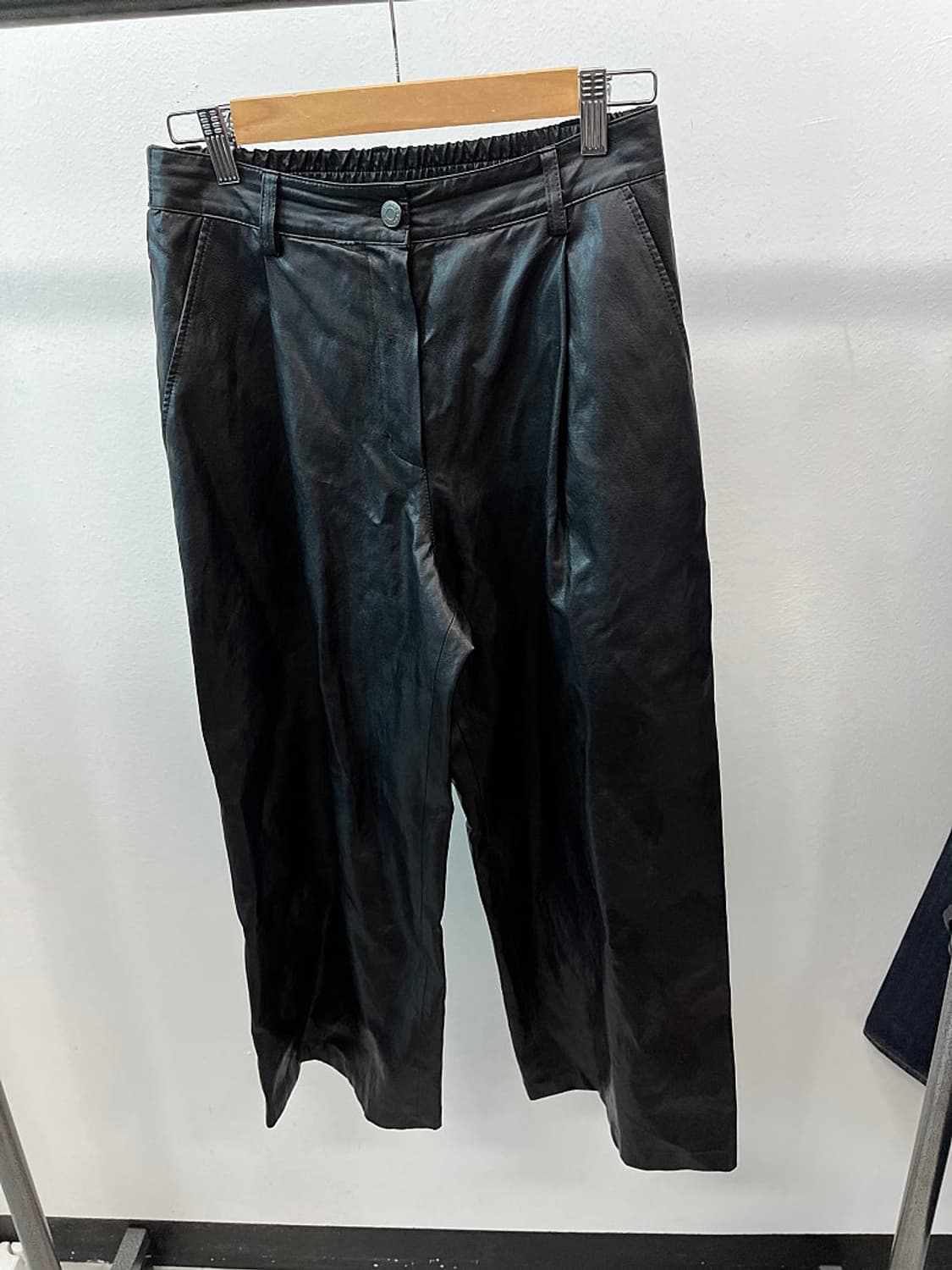 여) 톰그레이하운드 레더 팬츠  상품이미지1