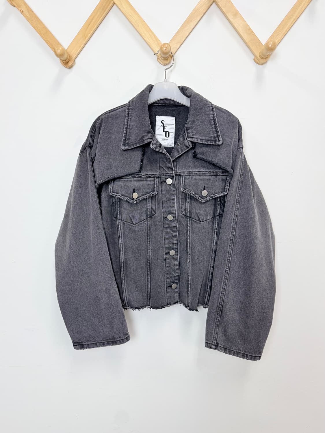 서쿠키 SEO 마틸다 워싱 데님자켓 상품이미지2