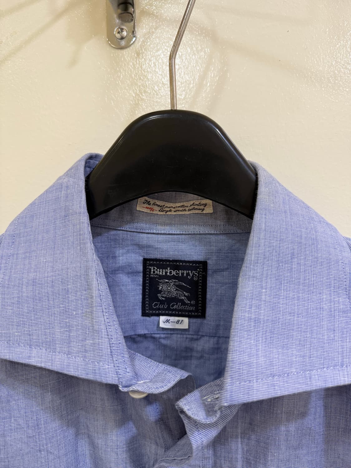 버버리 스카이블루 셔츠 정품 상품이미지4