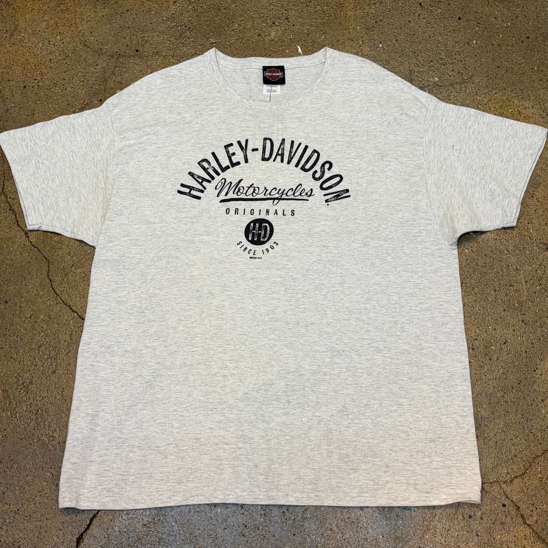 미국 빈티지 할리데이비슨 그레이트리버 반팔티 상품이미지1