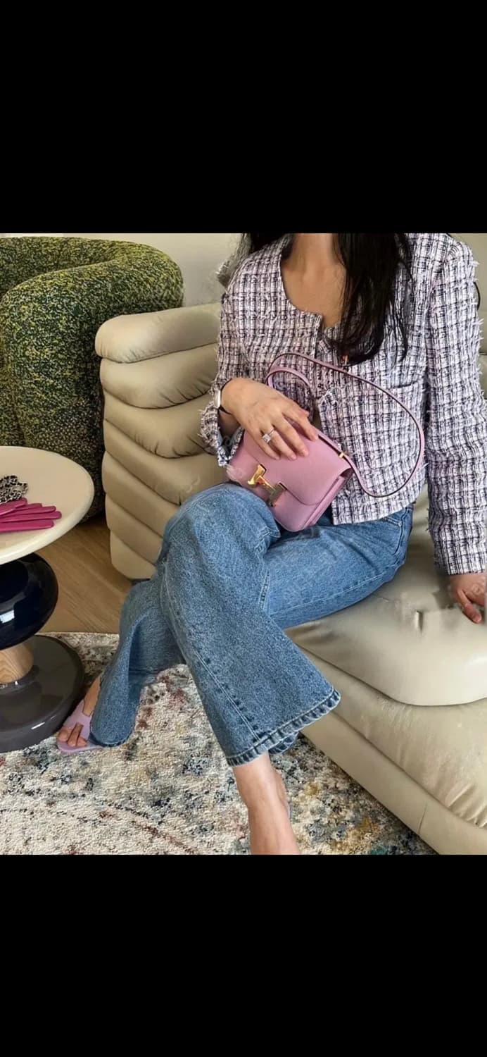 새상품 Labambaroom 라밤바룸 커브 트위드 자켓 상품이미지2