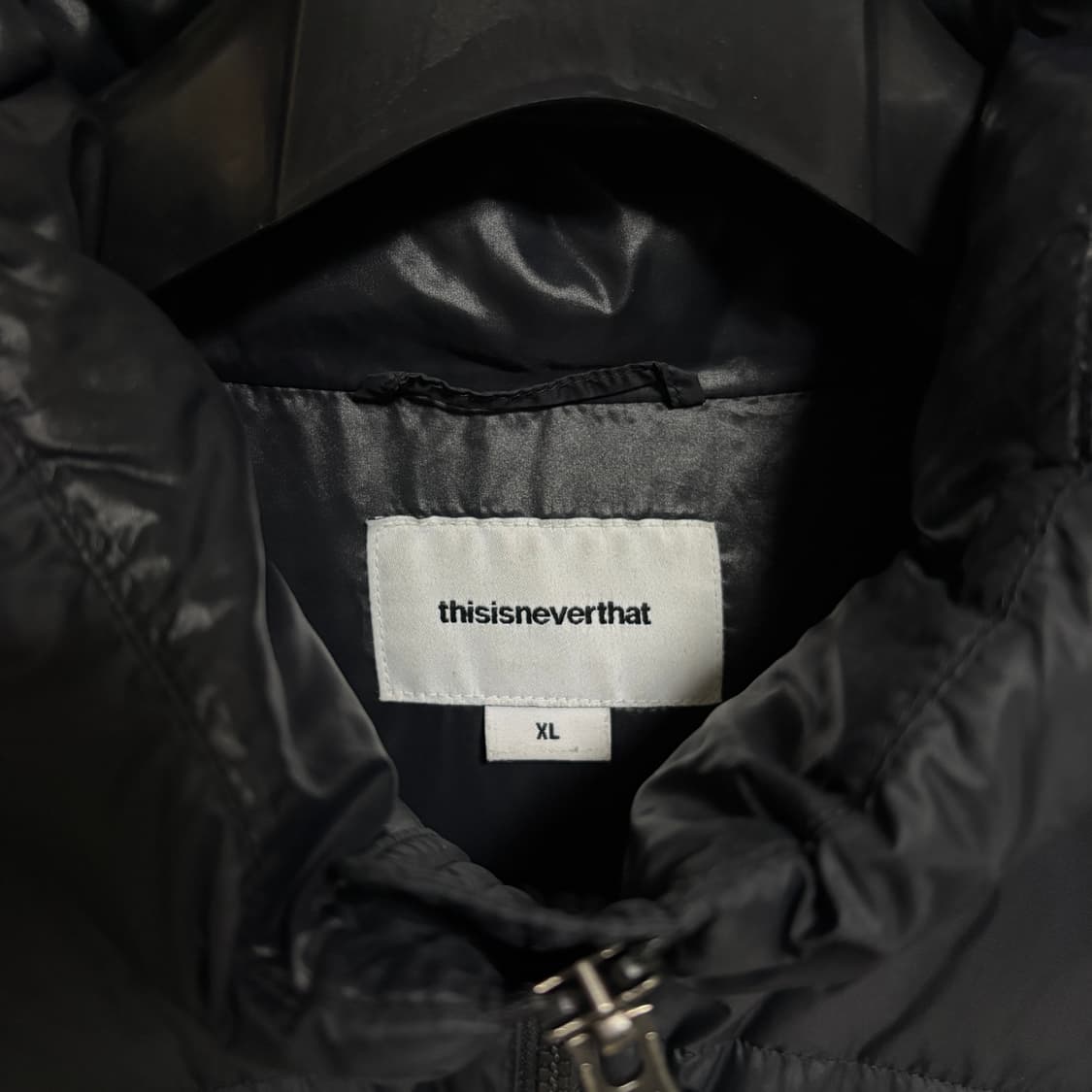 디스이즈네버댓 디네댓 퍼텍스 덕다운 패딩 / 블랙, XL 상품이미지5