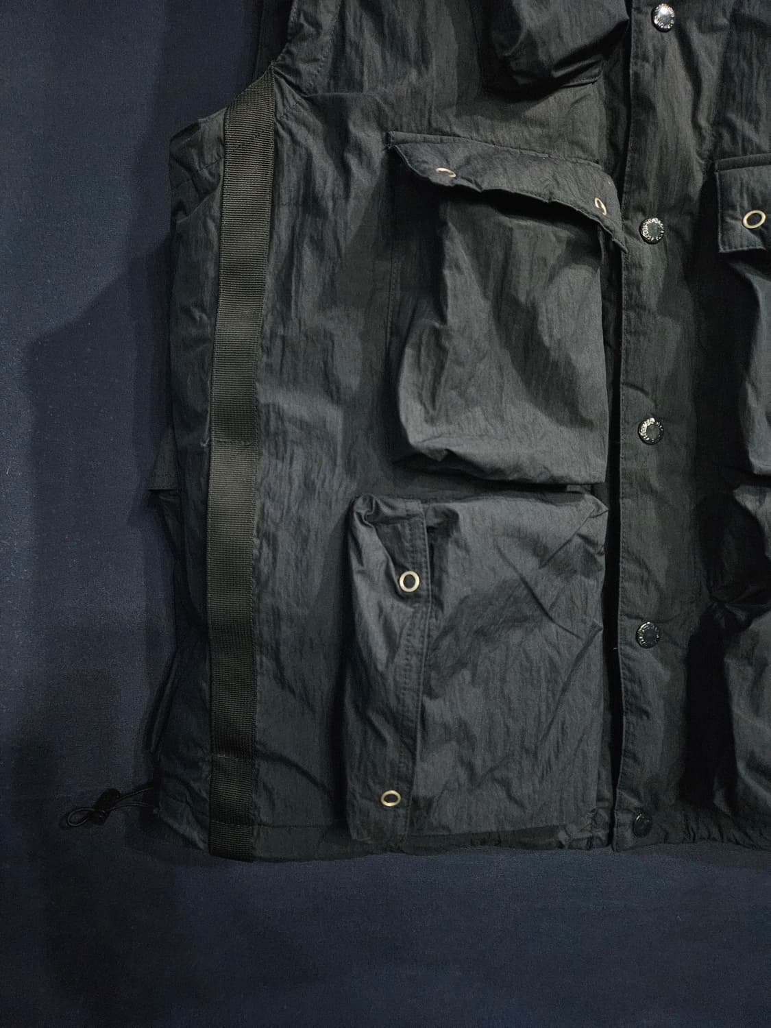 에이 블루 가먼츠 다크네이비 남성 100 덕다운 베스트  상품이미지5