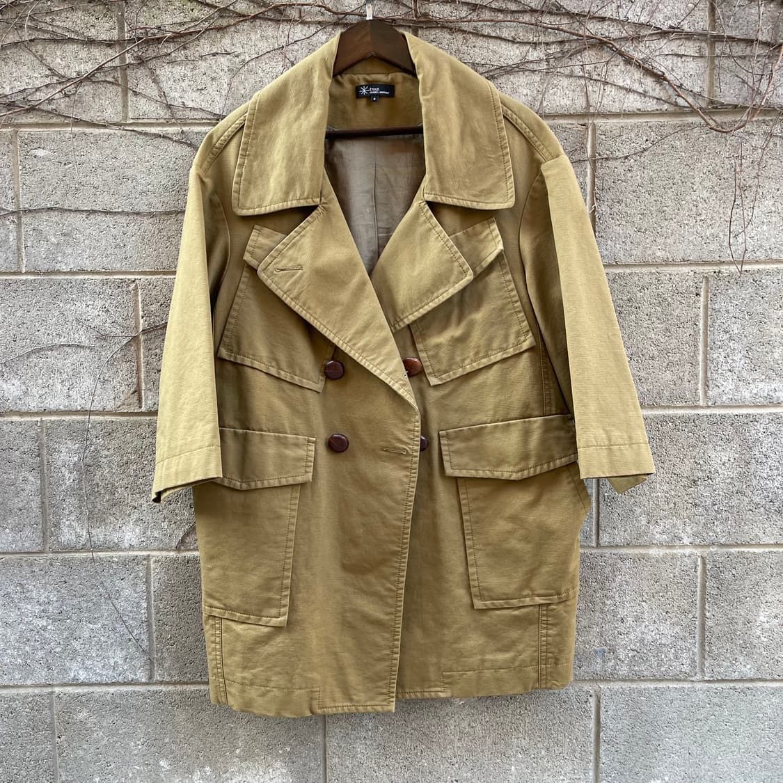 [OS] Isabel Marant 카키 더블버튼 자켓 상품이미지1