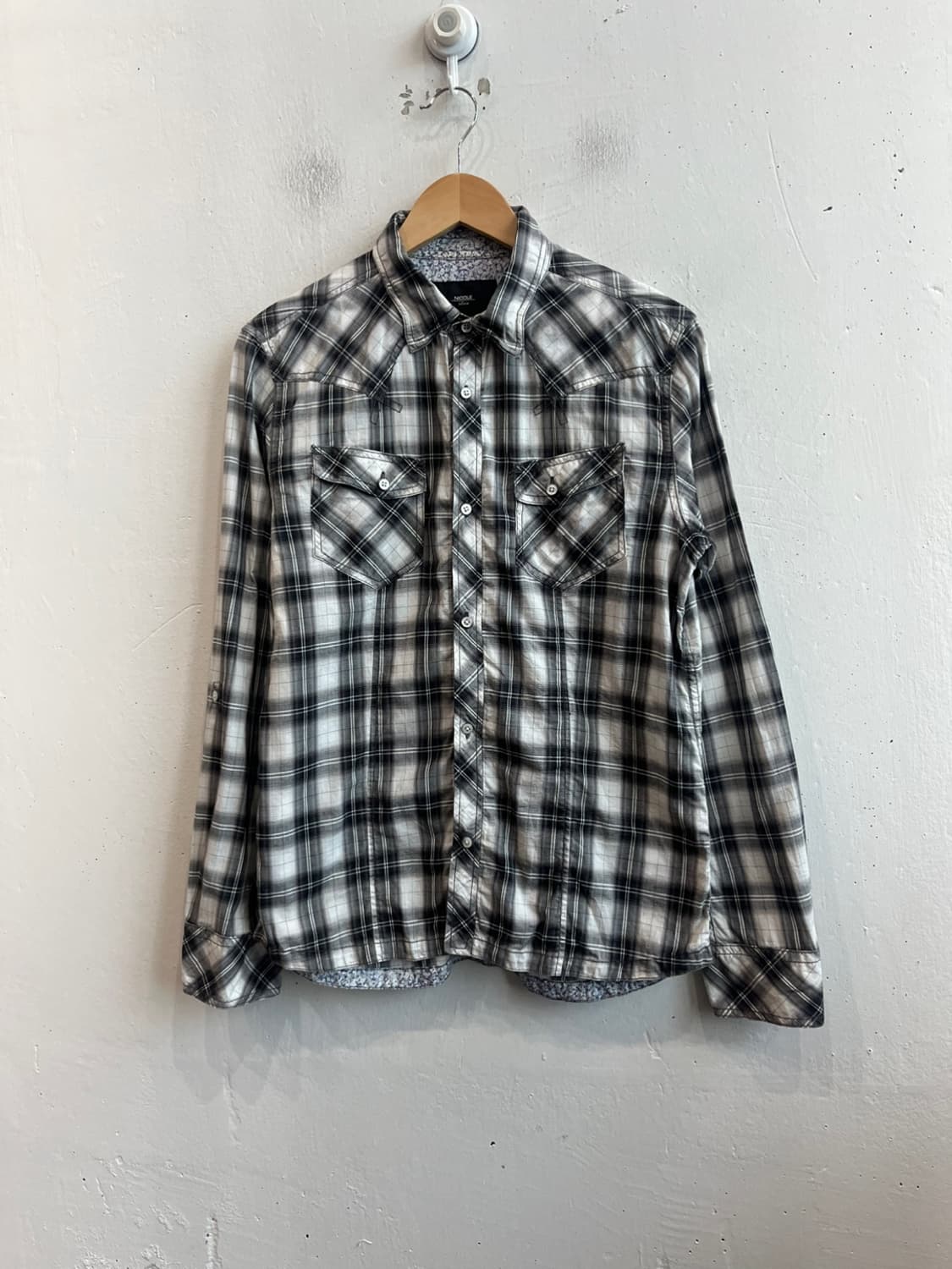 NICOLE 웨스턴 체크 셔츠  상품이미지1