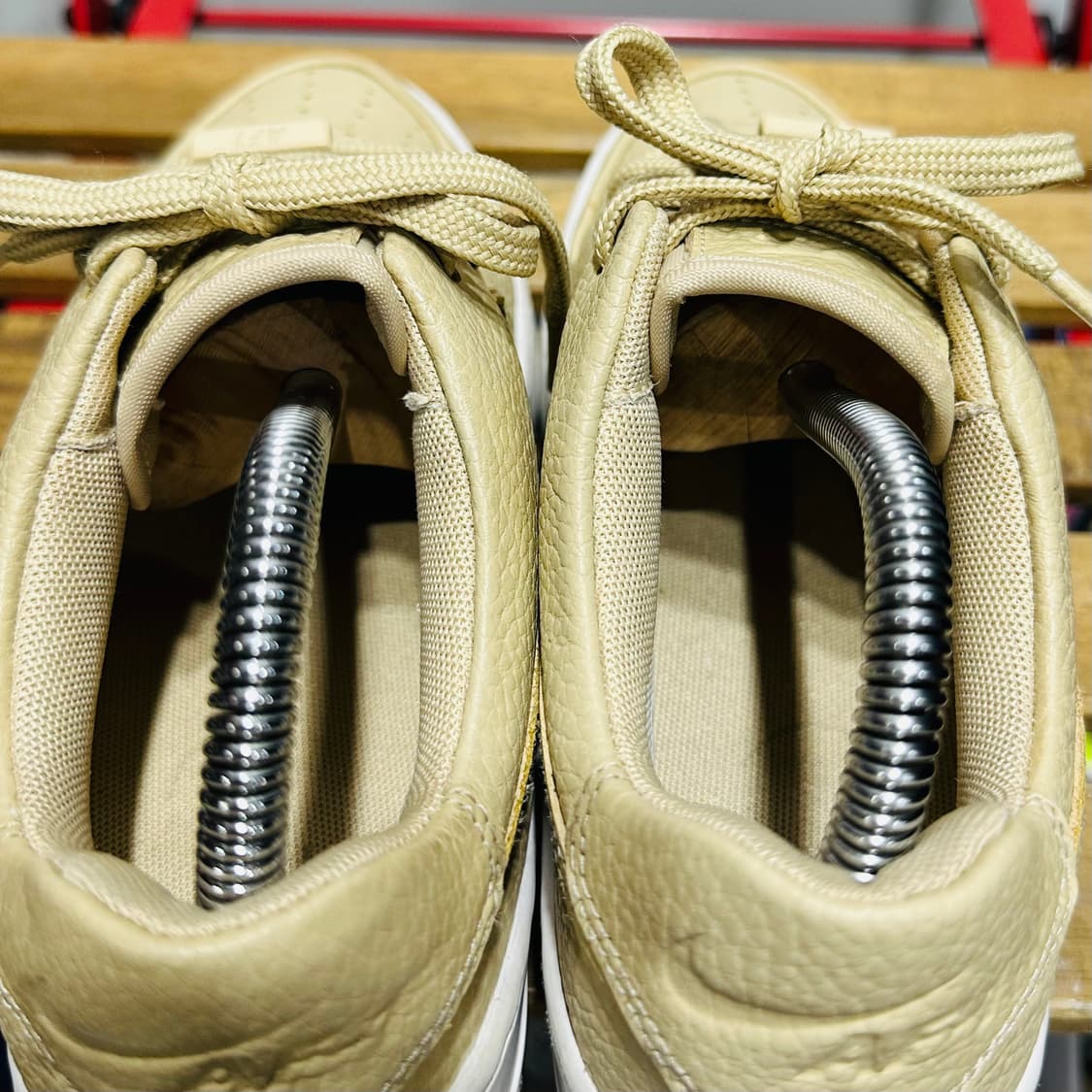 235) 나이키 운동화 여성 여자 신발 에어 포스 1 세이지 로우 데저트 상품이미지6