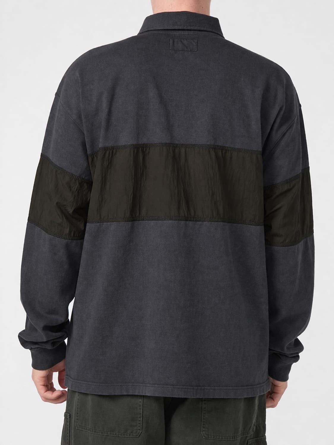 노스페이스 퍼플 라벨 가먼트 다이드 필드 럭비 셔츠 - 차콜 상품이미지6