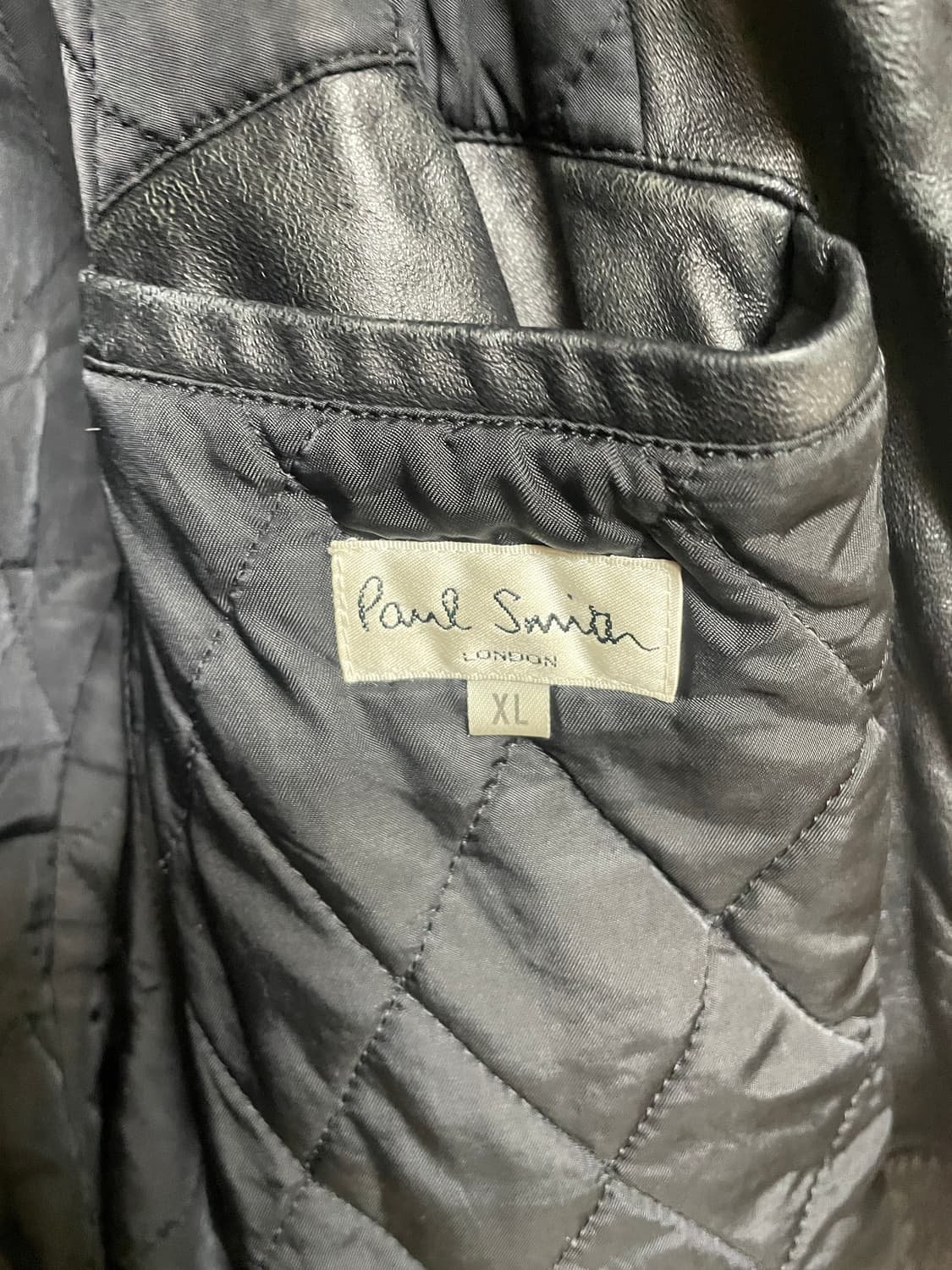 (XL) 빈티지 폴스미스 양가죽 레더자켓 상품이미지3