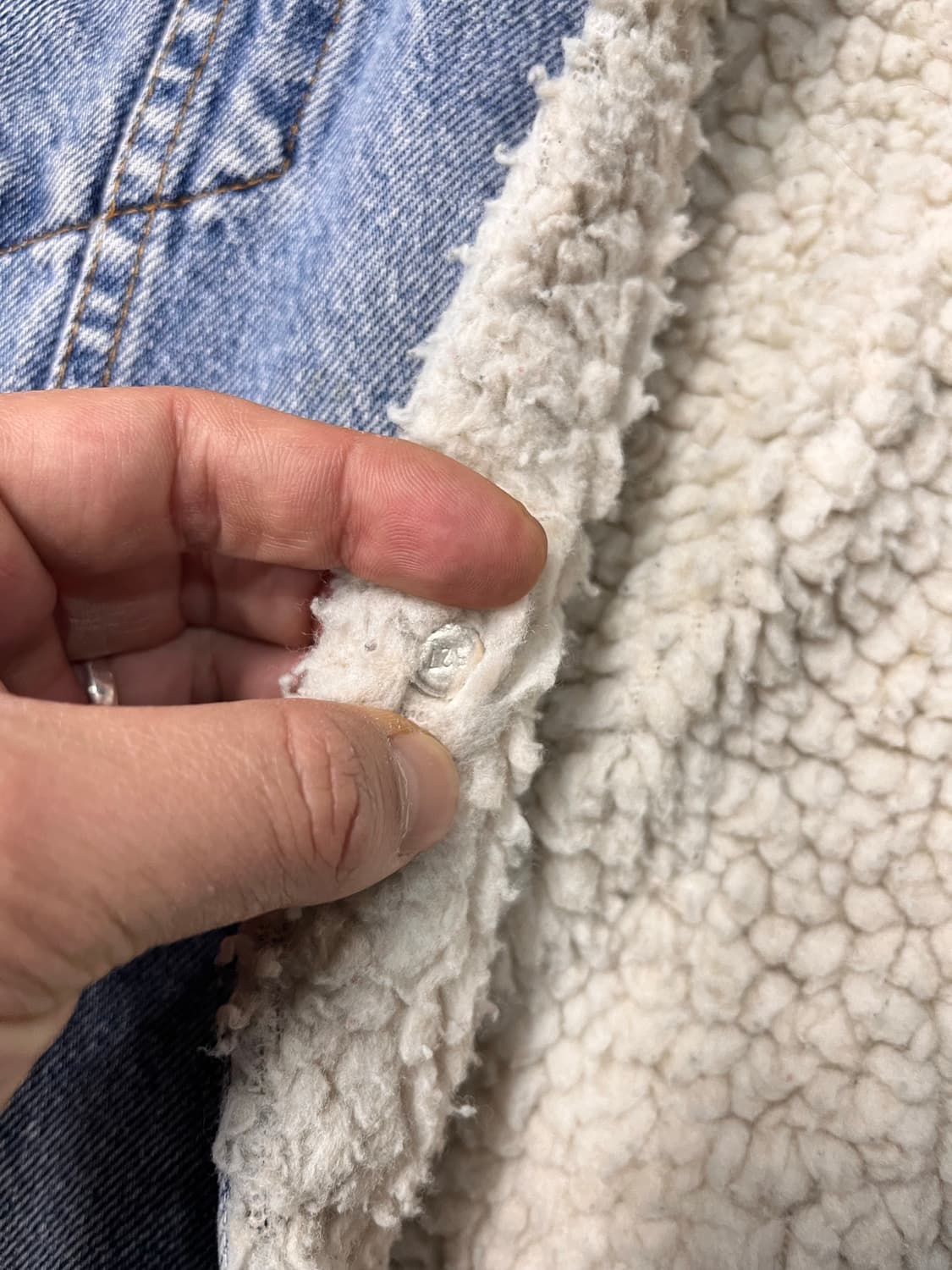 리바이스 양털 데님 자켓 상품이미지5