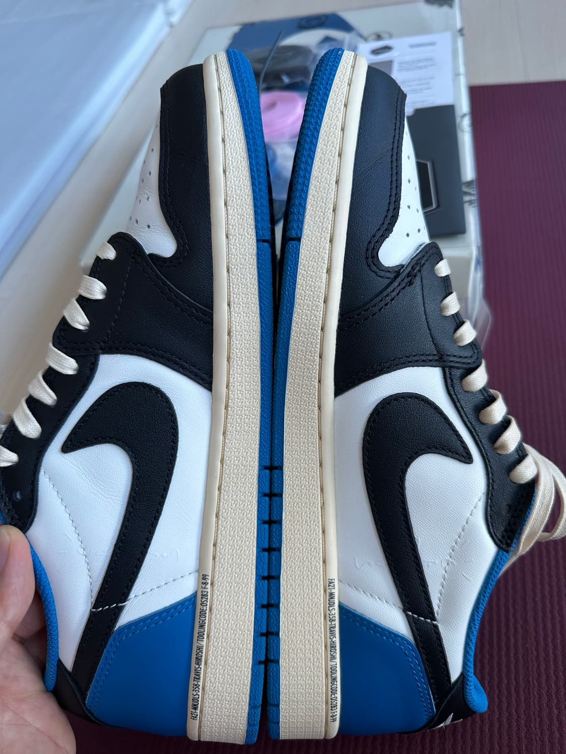 조던1스캇 프라그먼트 로우 280 상품이미지8