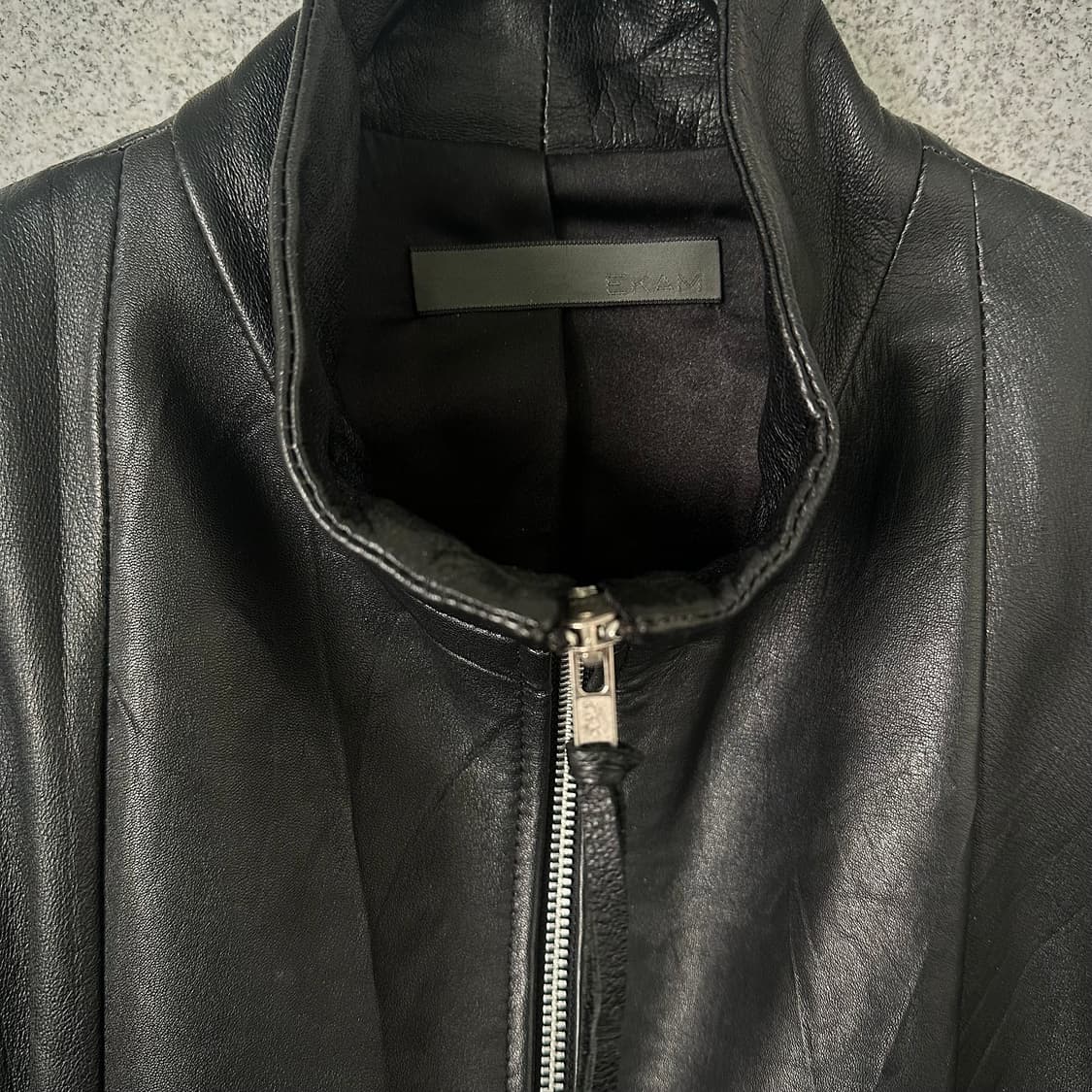 EKAM 002 lambskin leather jacket L 상품이미지4