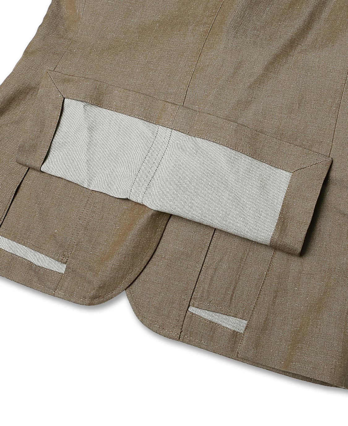 에토네 [Etonne] 린넨 코튼 레오마스터 베이지 자켓 & 조끼 베스트 상품이미지6