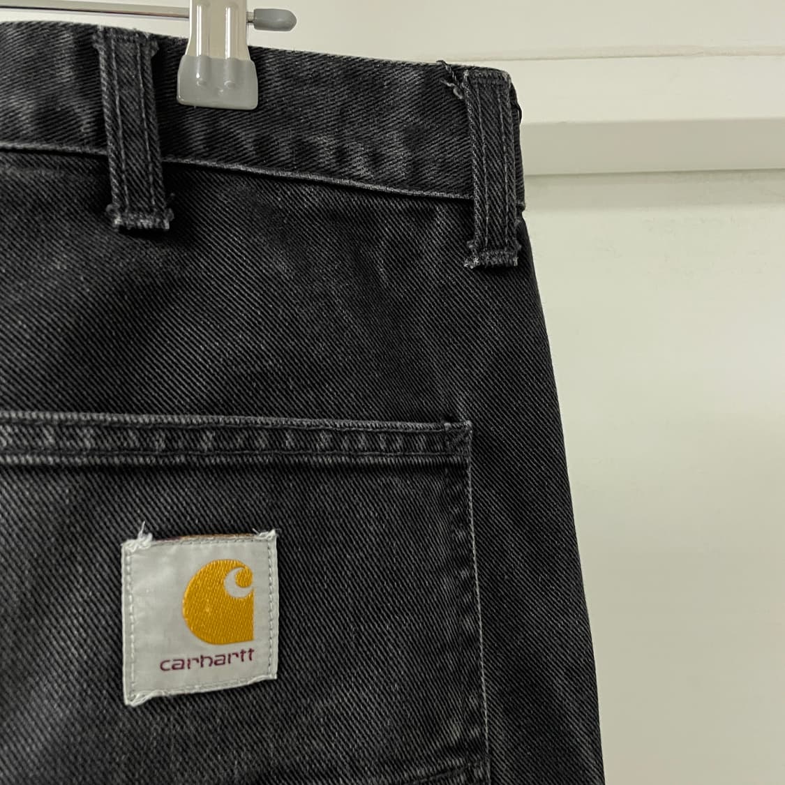 칼하트 흑청 더블니 팬츠 31X32 상품이미지4