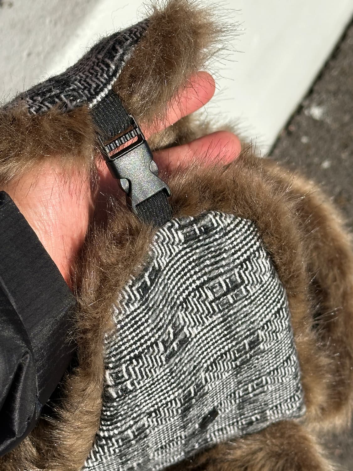 [M-L] 빈티지 패턴 트래퍼햇 모자 상품이미지7