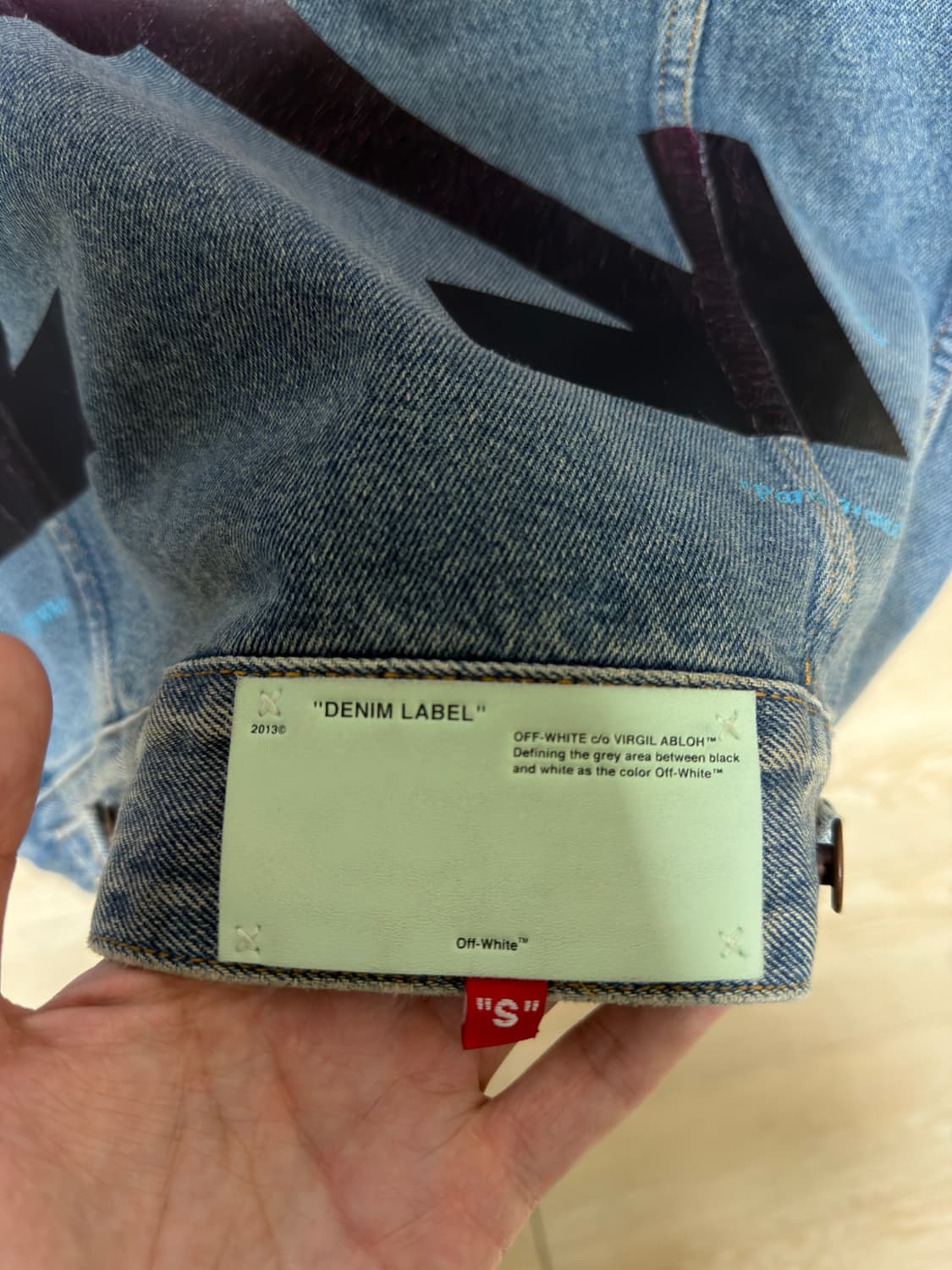 오프화이트 청자켓(M-L) 상품이미지8