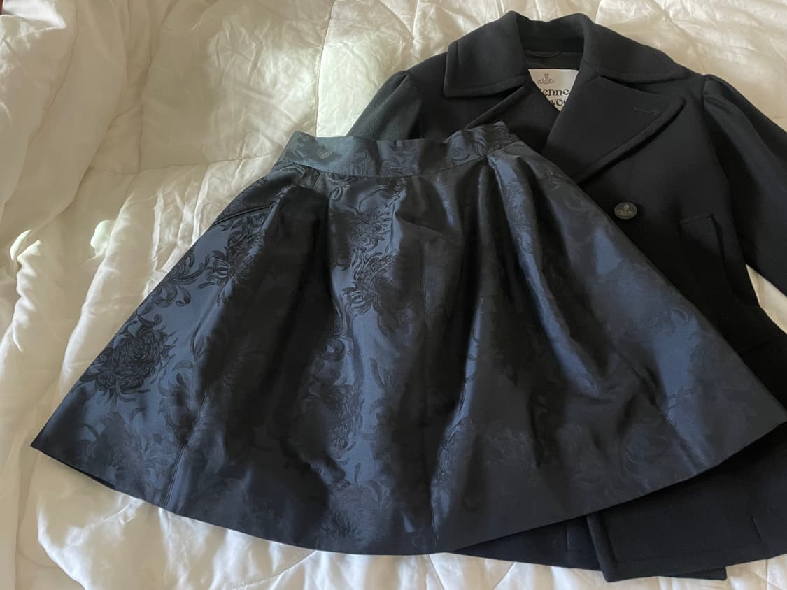 비비안웨스트우드 / 레드라벨 자카드 스커트  상품이미지1