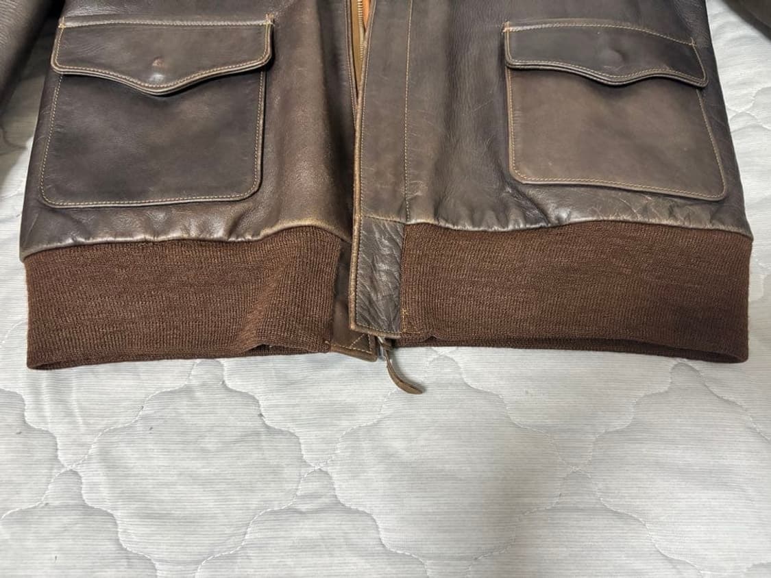(40) 버즈릭슨 a-2 가죽자켓 상품이미지4