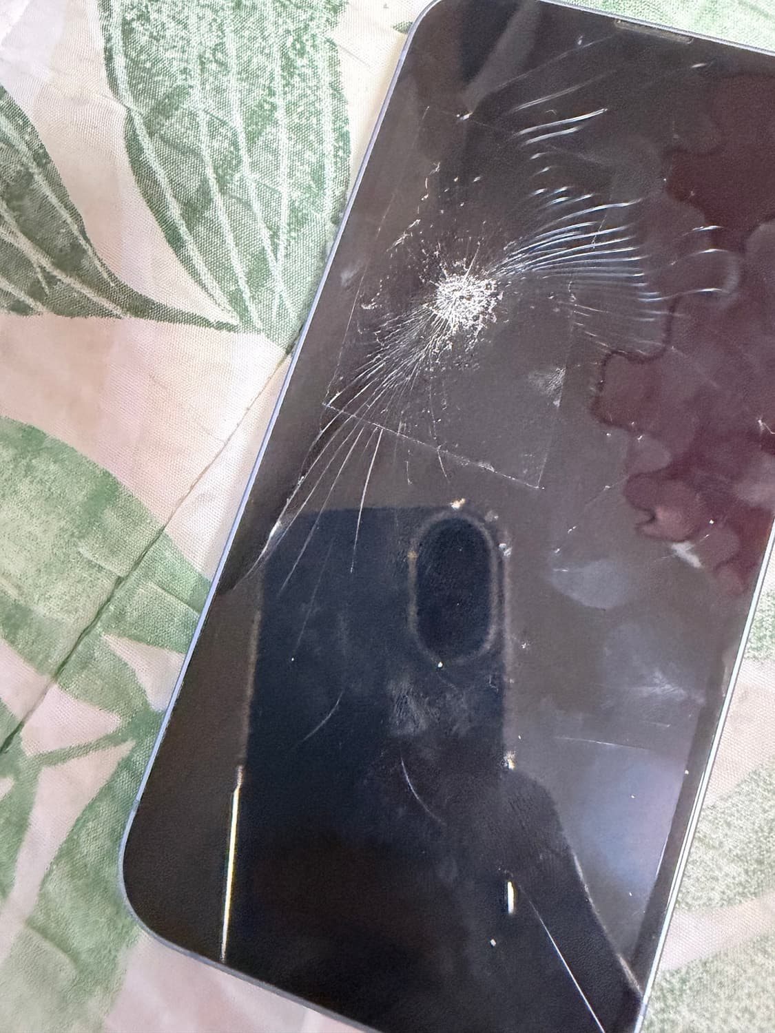 아이폰14 블루 128기가 배터리 효율 88 액정파손 상품이미지8