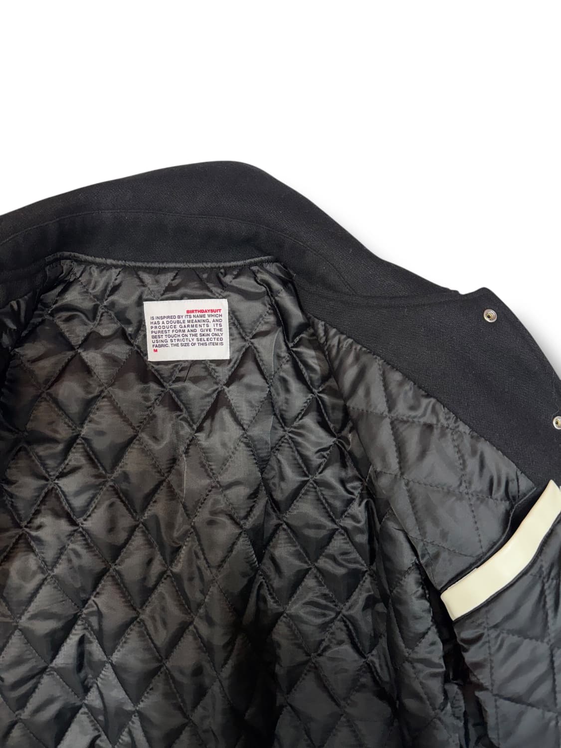 벌스데이수트 울 바시티 자켓 (M) 상품이미지4