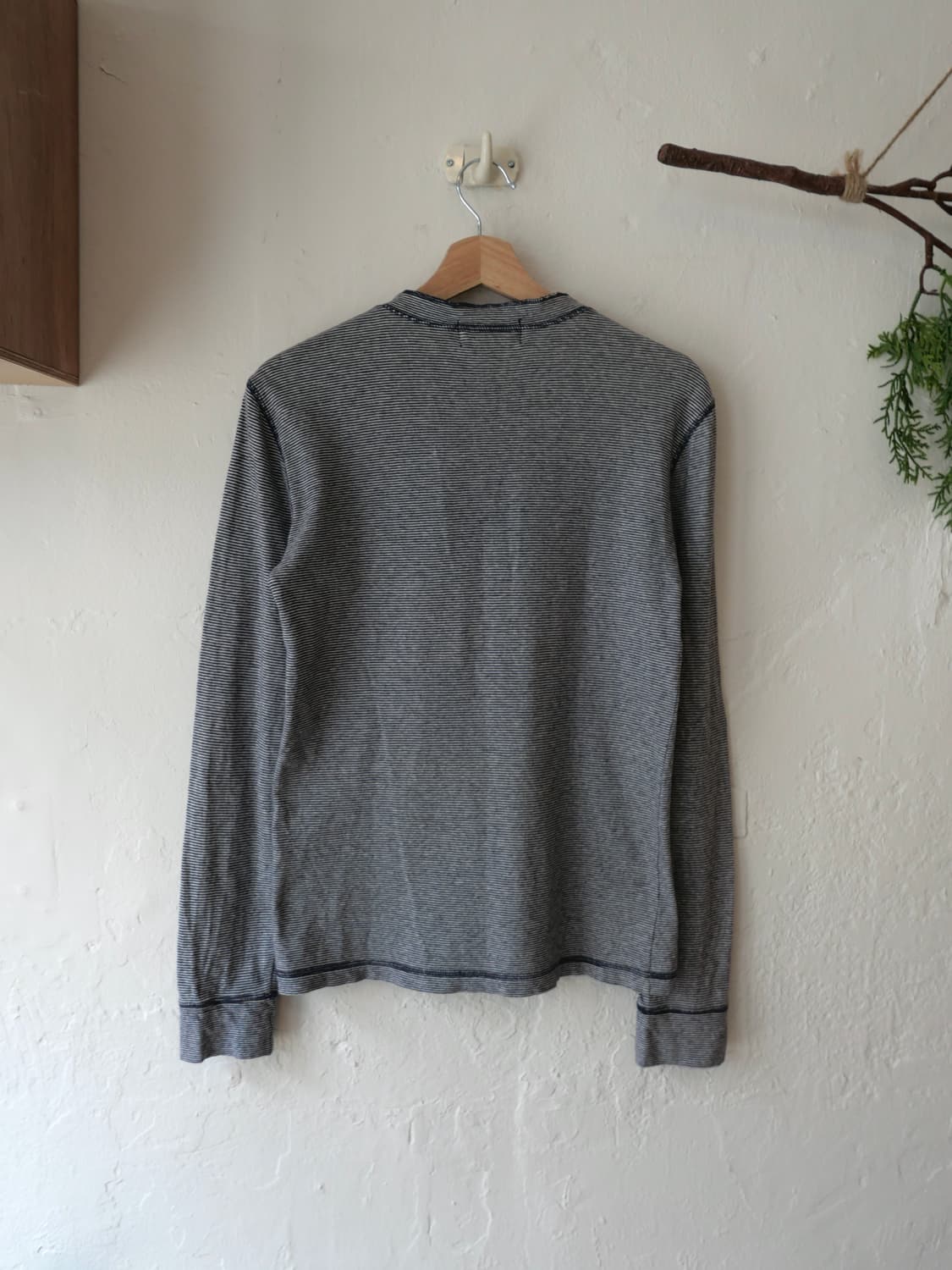 RRL 스트라이프 헨리넥 롱슬리브  상품이미지5