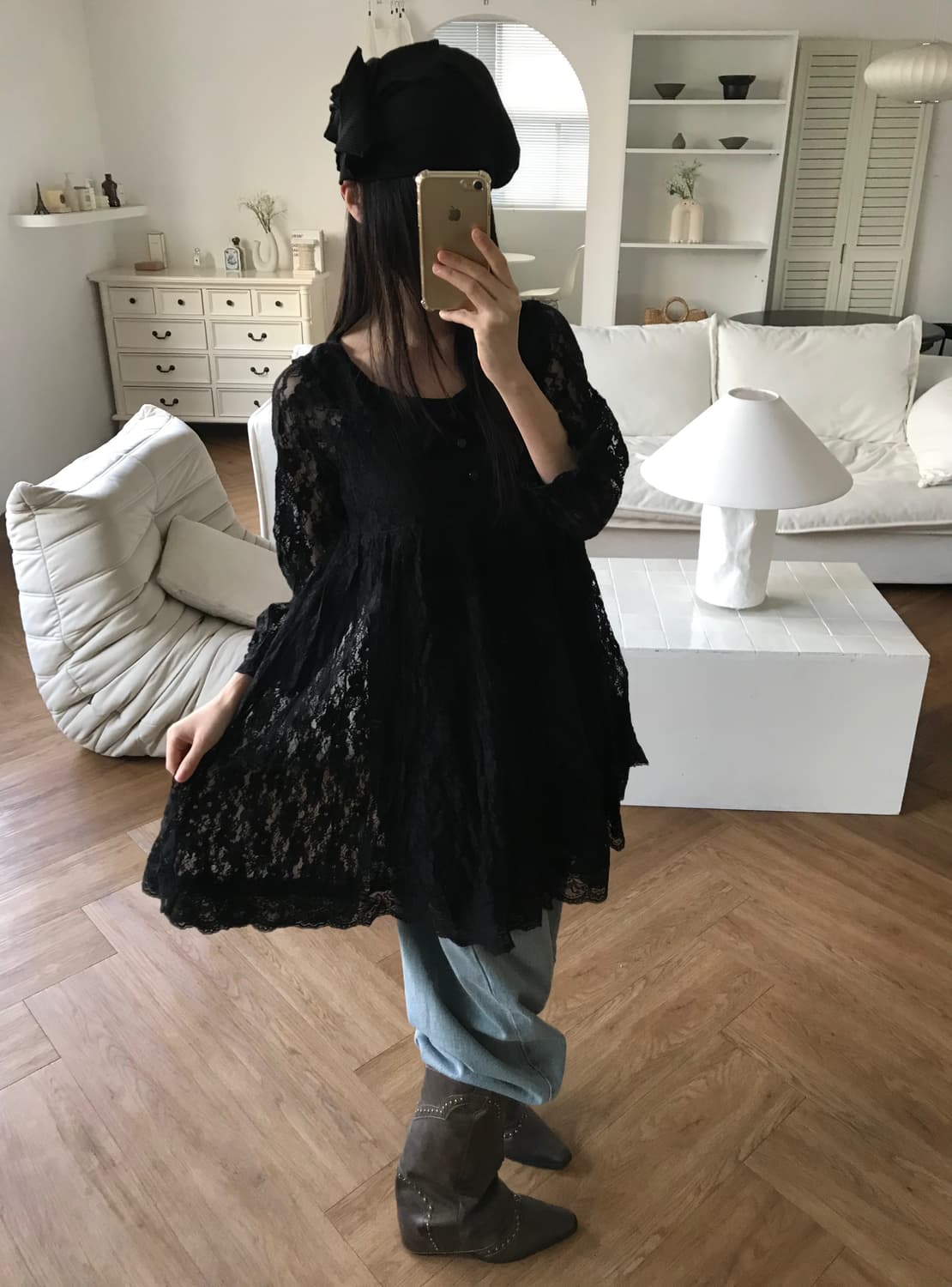 vintage lace one-piece 상품이미지1