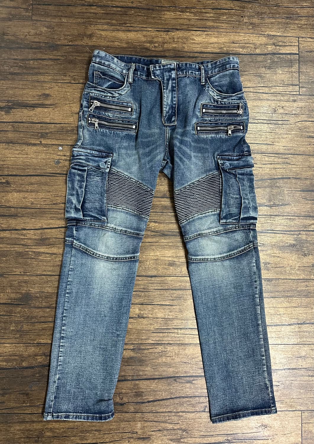 JMC JEANS 남성 데님 바이커카고 팬츠 사이즈 34 상품이미지1