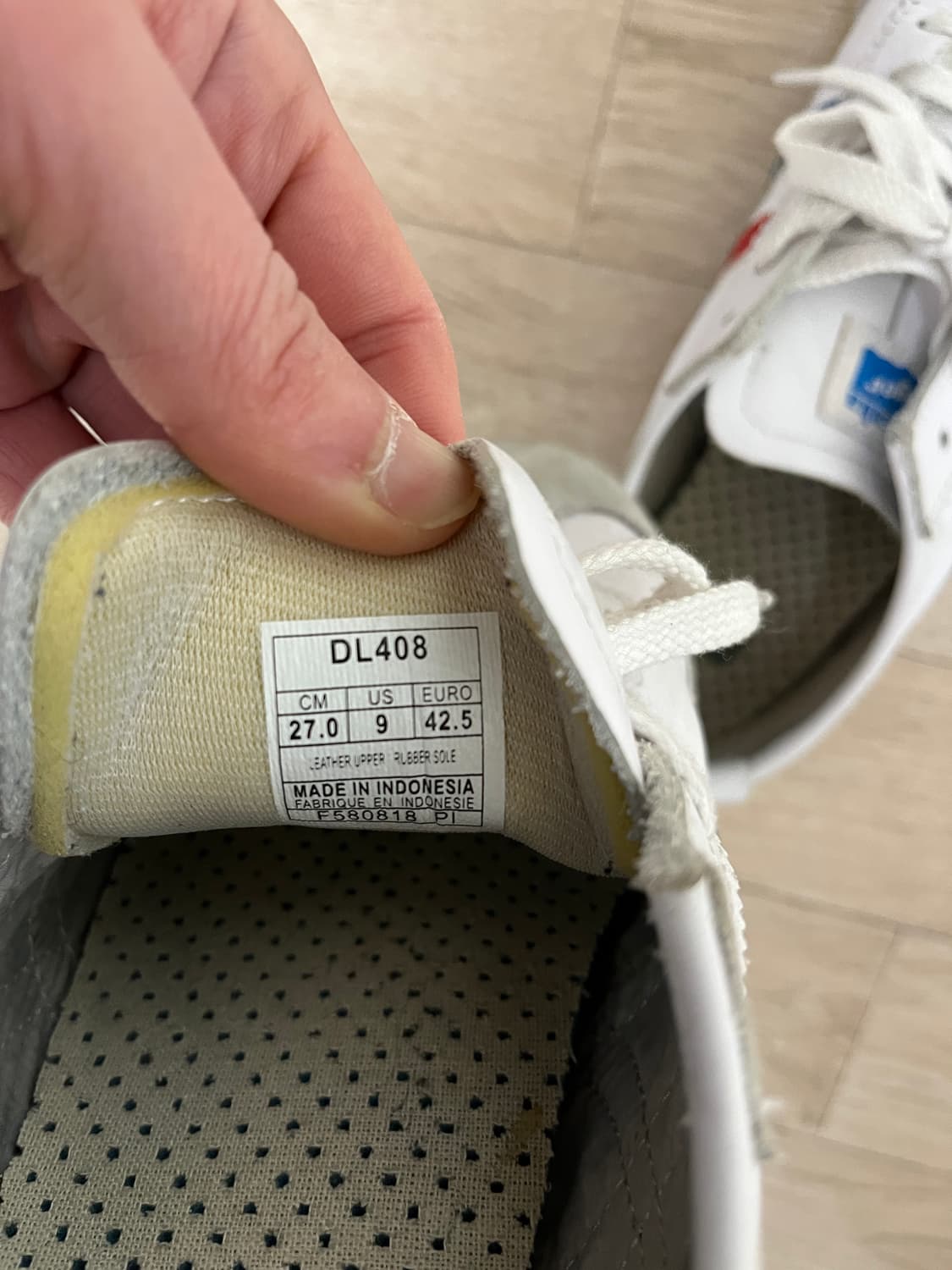 오니츠카타이거 흰빨파 상품이미지7