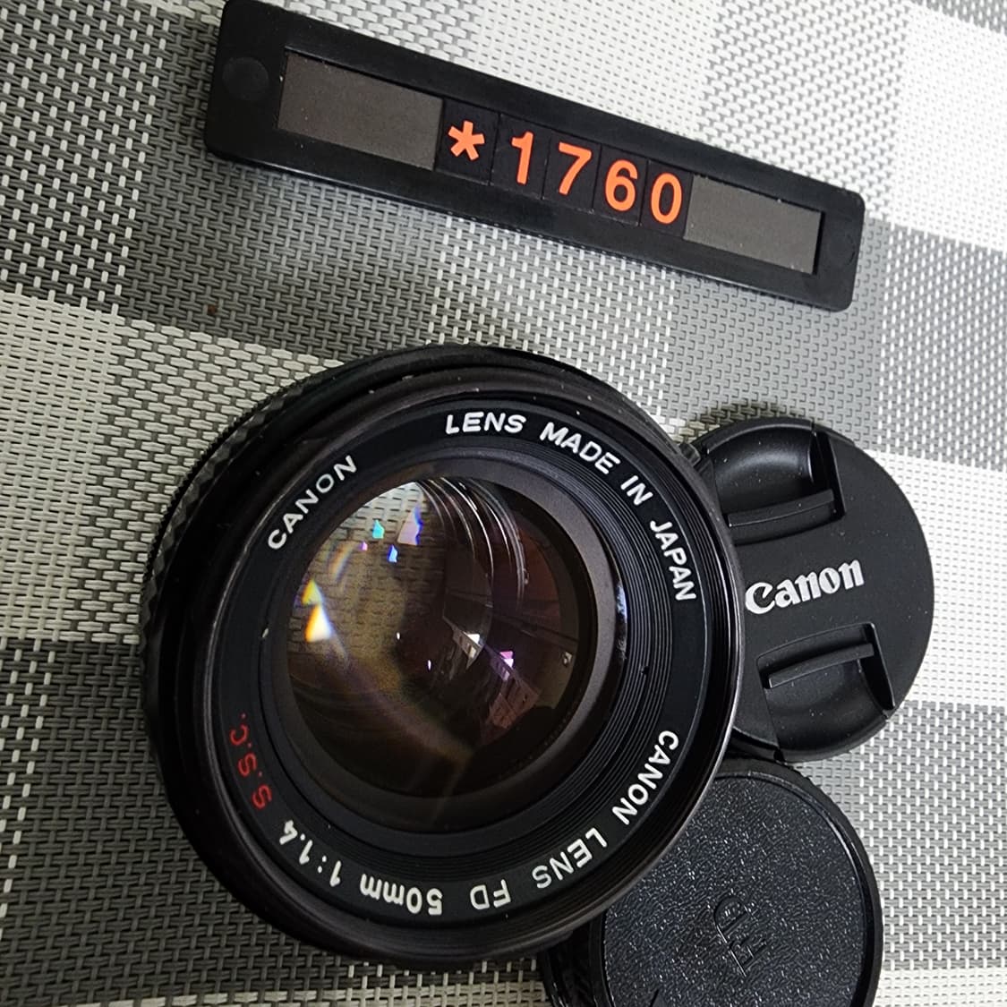 캐논 FD 마운트 50mm 1.4 단렌즈 상품이미지2