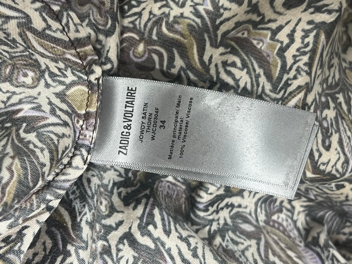 Zadig&voltaire jowdy satin skirt 상품이미지8