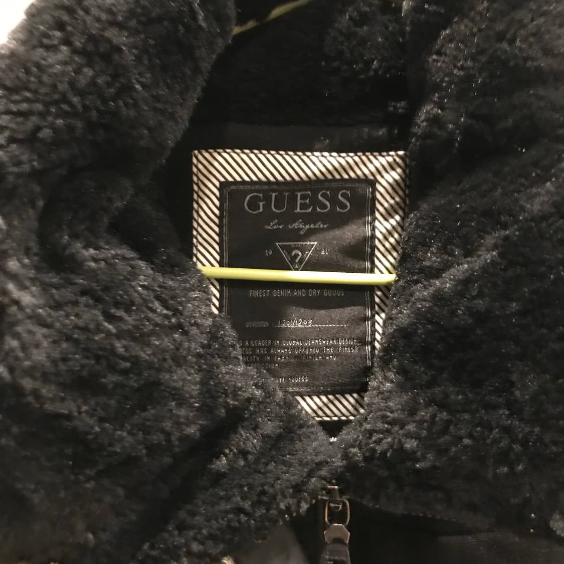 Guess 게스 고스펑크 레더 무스탕 자켓 상품이미지8