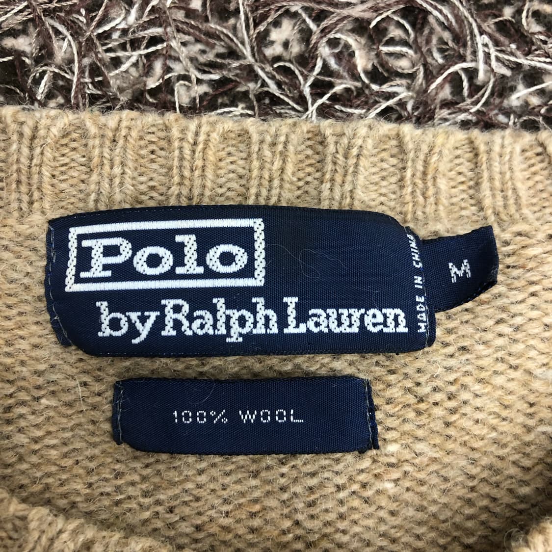 폴로 랄프로렌 울 베어 니트 상품이미지5