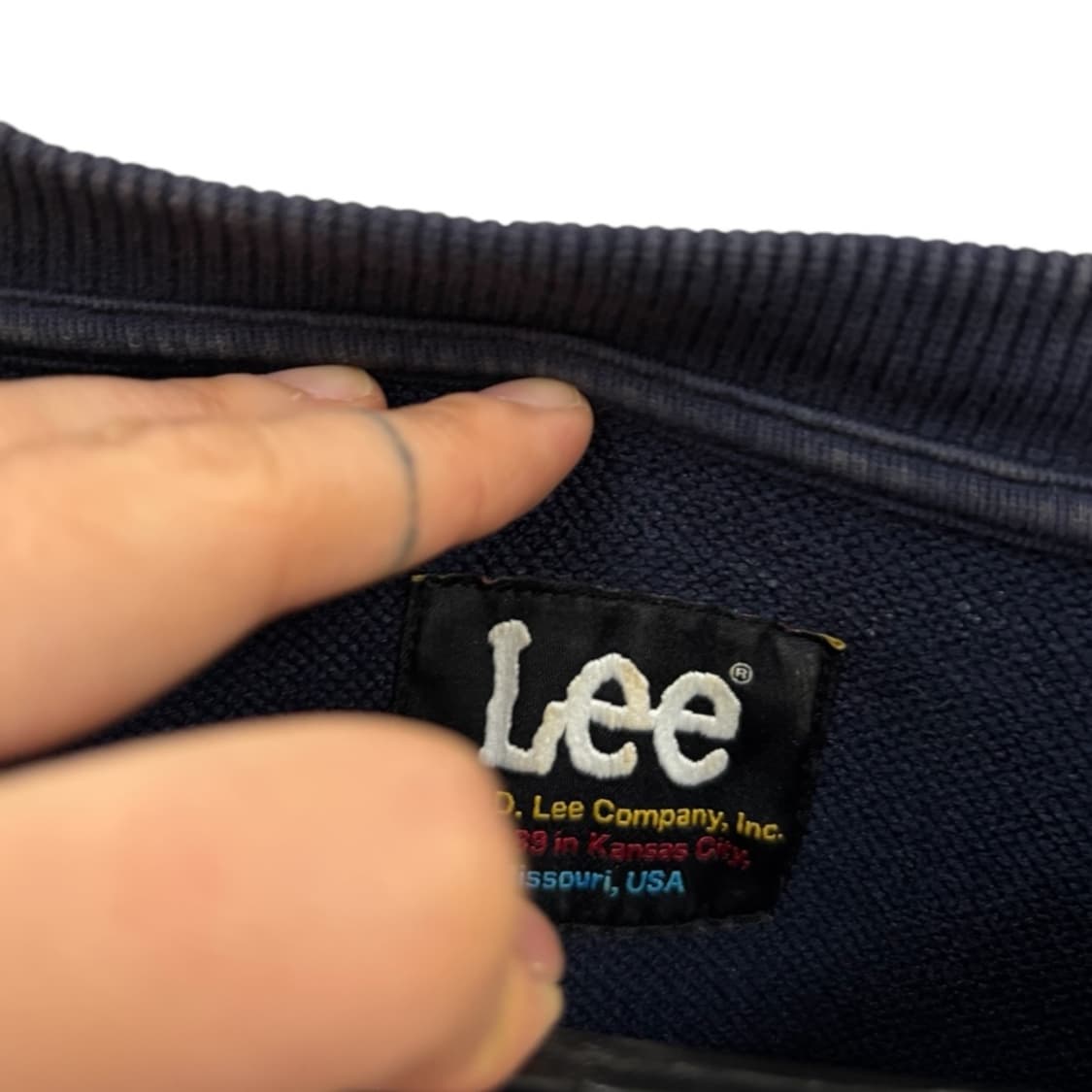 아이앱 LAB x LEE 맨투맨 상품이미지5