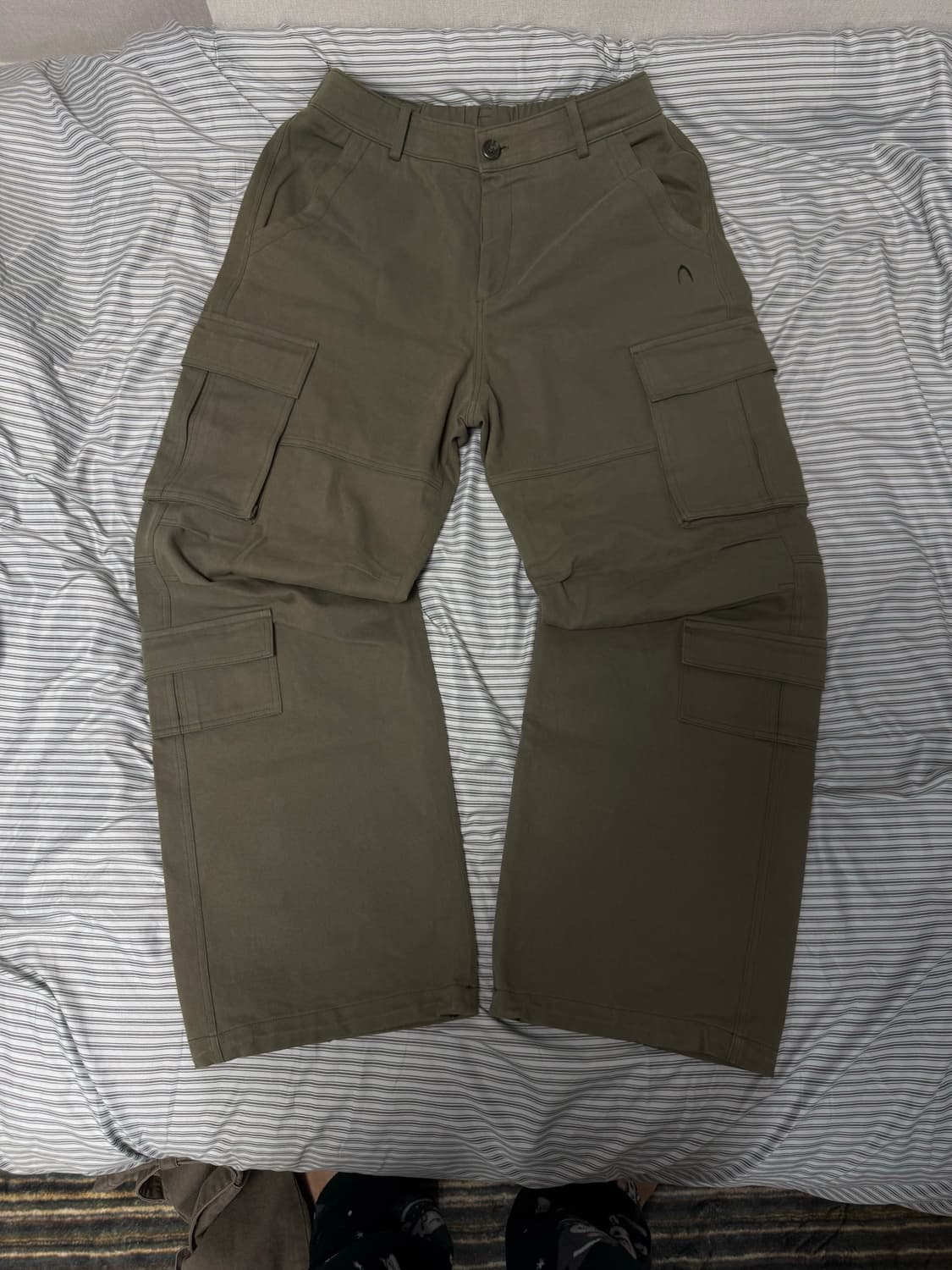 [AAKAM 아캄] 사이드포켓 카고팬츠 카키 2사이즈 상품이미지2