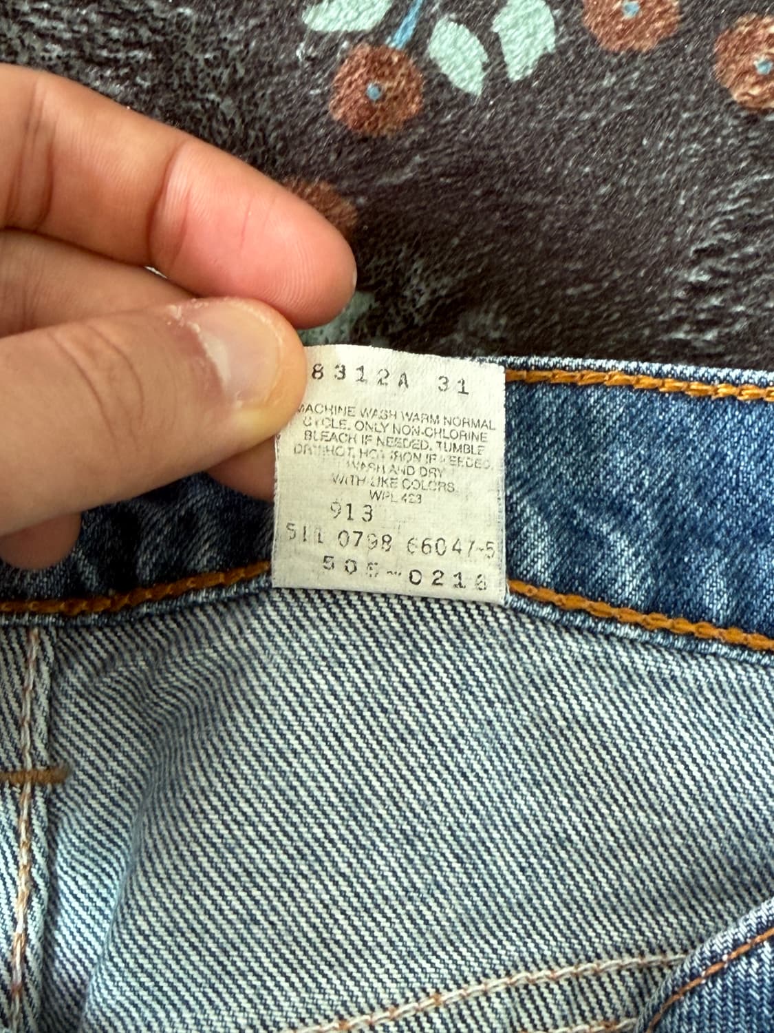 80s levis 505 made in usa 33x30 상품이미지6