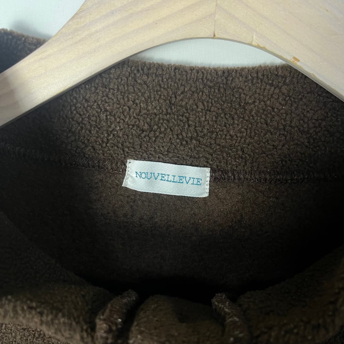 [JPN] 빈티지 모리걸 핸드메이드 자수 하프 플리스 상품이미지5