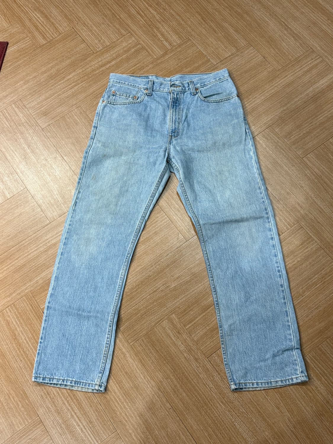 [34] 리바이스 505 연청 데님 청바지 상품이미지3