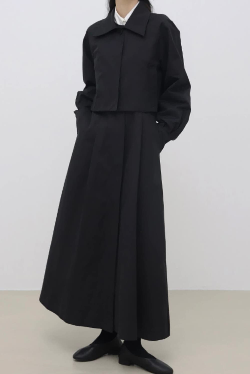 트리밍버드 Steady 3way 트렌치코트 블랙 상품이미지1