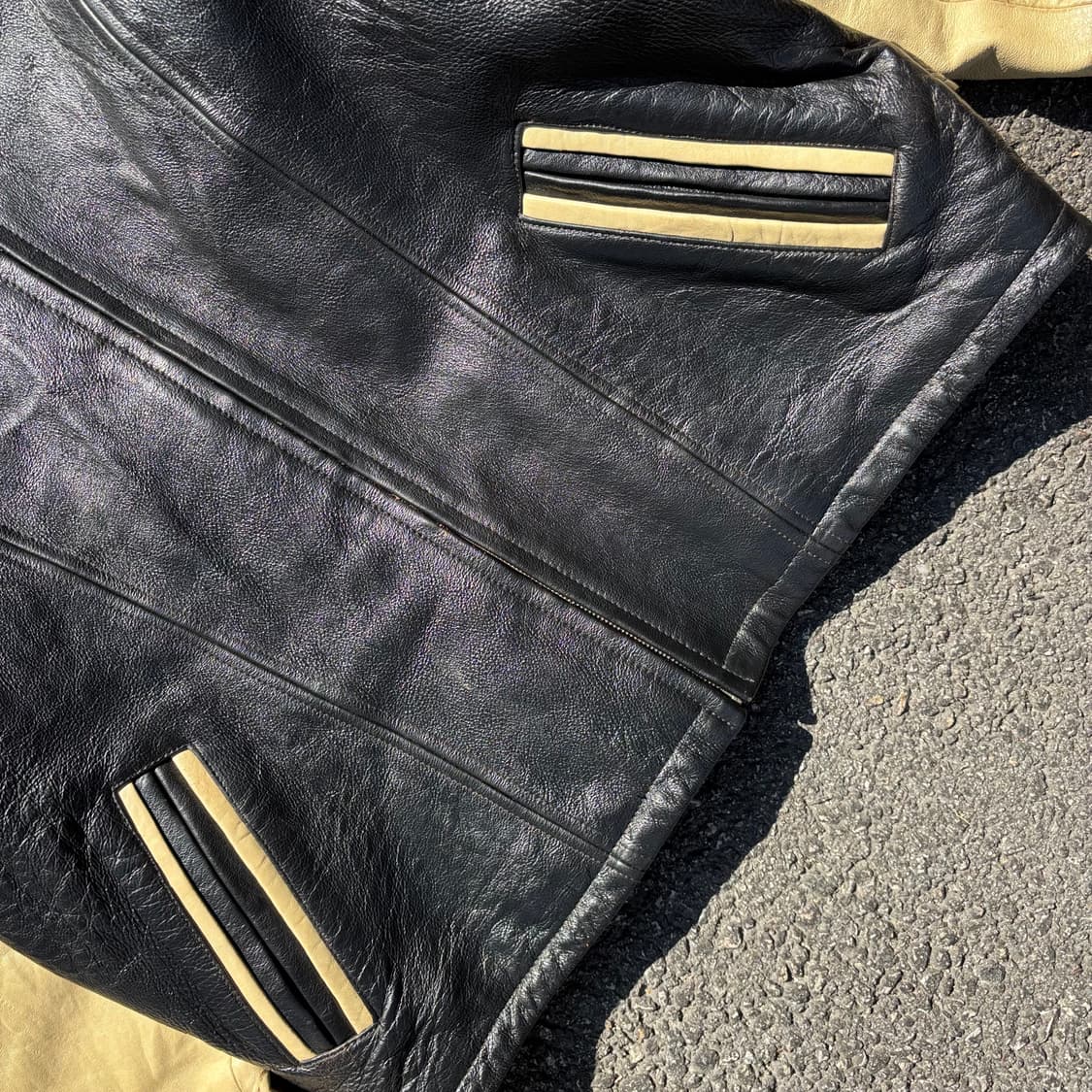 SHARPER IMAGE 레더 자켓 상품이미지6