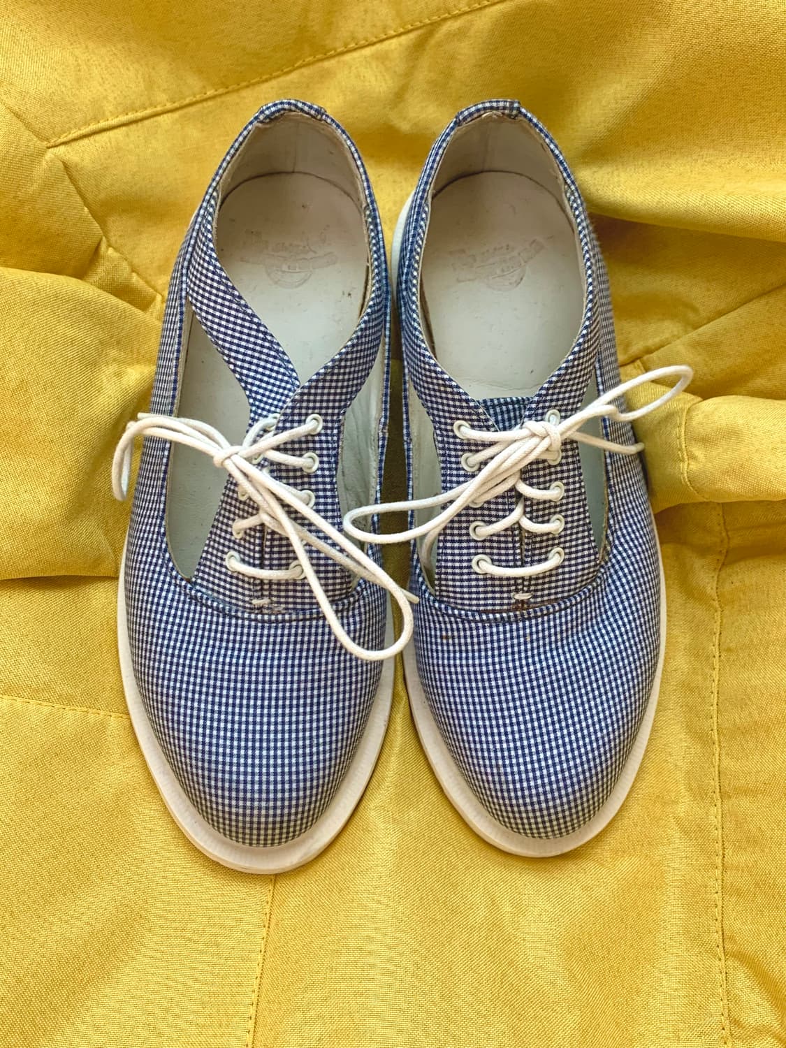 닥터마틴 메리제인 체크보드 스니커즈 상품이미지1