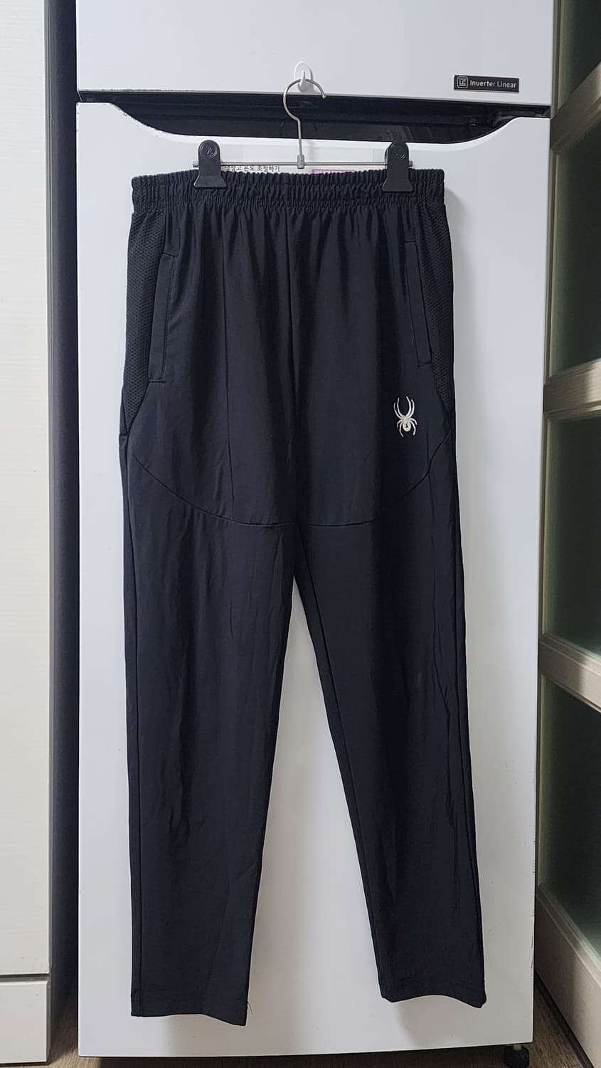 스파이더 트레이닝 바지 블랙 L 상품이미지1