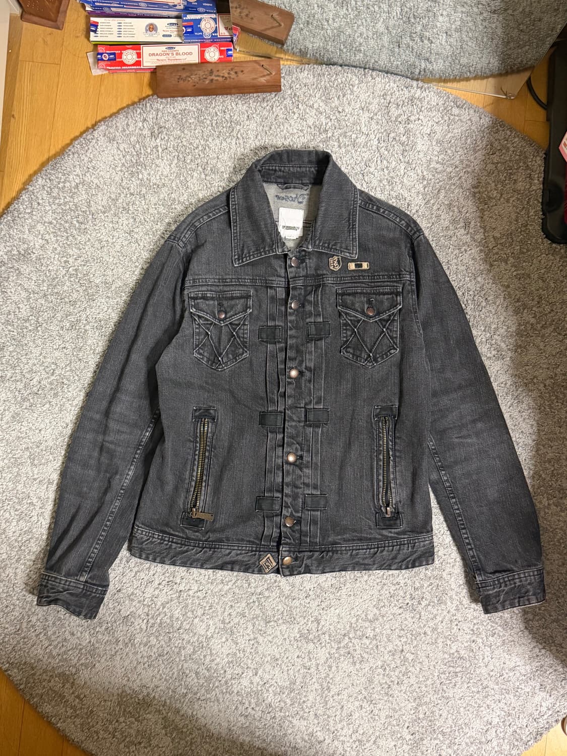 DIESEL 디젤 패치 데님 자켓 상품이미지3