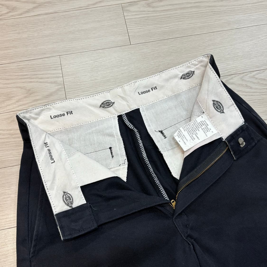 Dickies 디키즈 루즈핏 버뮤다팬츠 디키즈 반바지 블랙 상품이미지6
