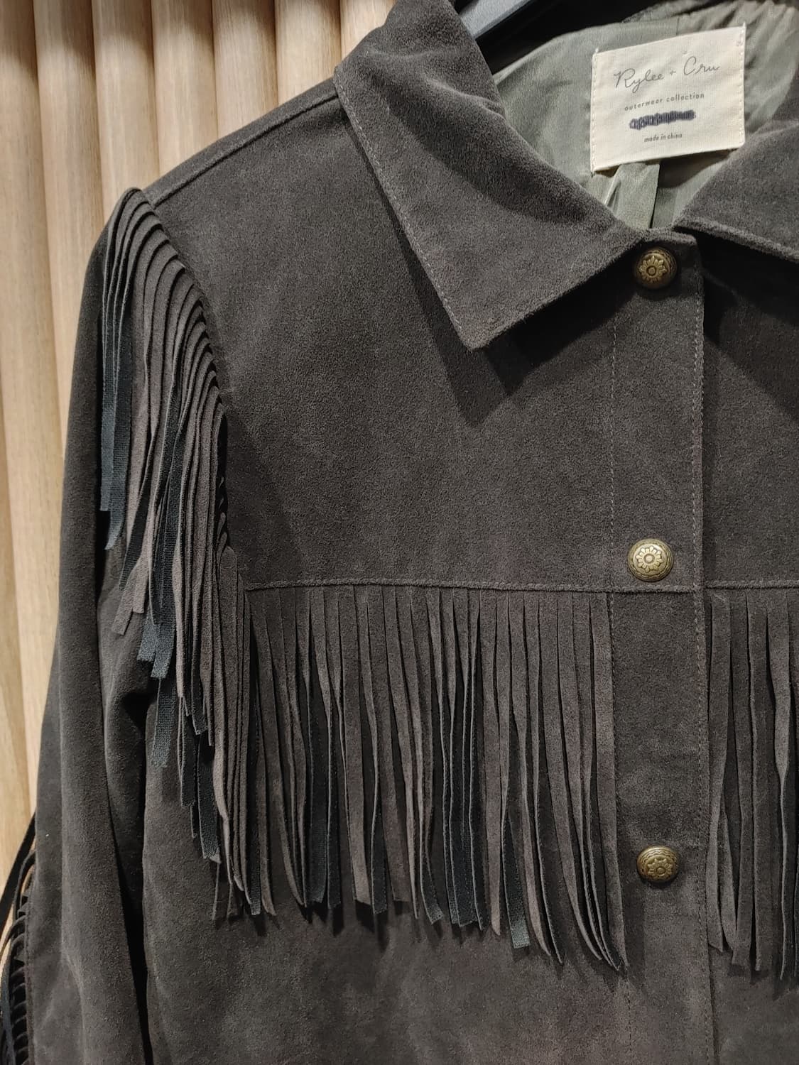 무배) 빈티지 웨스턴 프린지 자켓 - S 상품이미지3