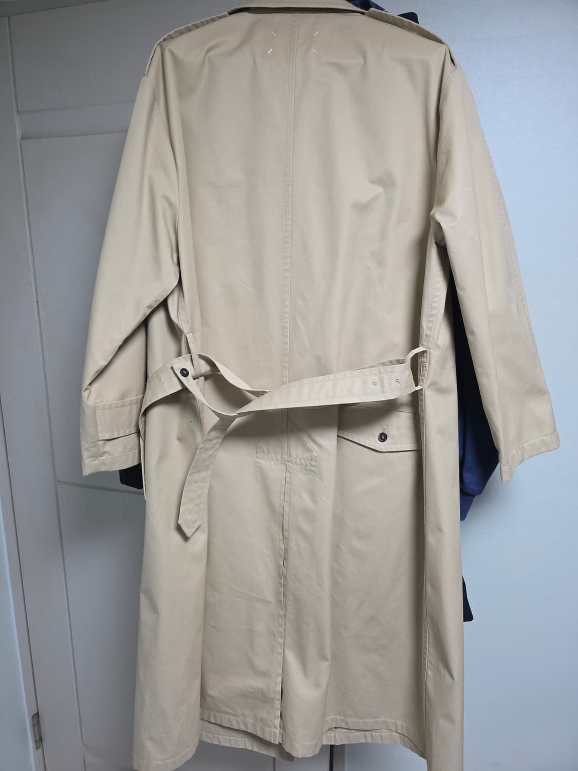 메종 마르지엘라 20ss 오버사이즈 더블 브레스티드 트렌치코트 판매합니다 상품이미지3